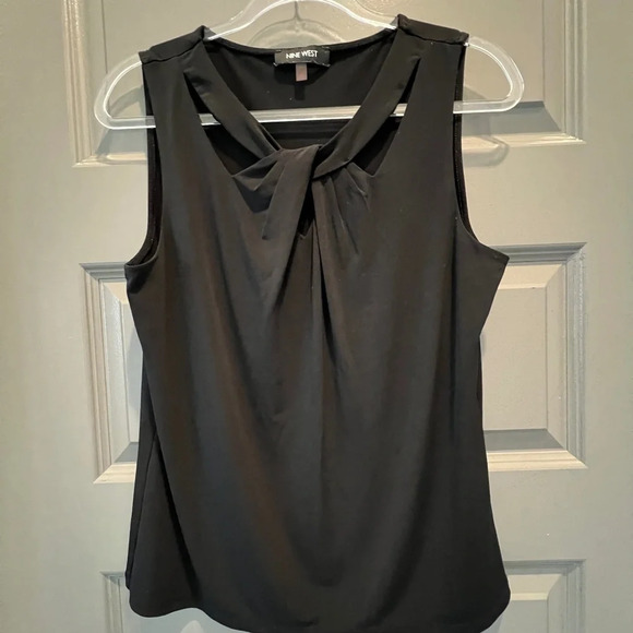 Nine West Tops - Nine West Size M Black Sleeveless top Gently Worn